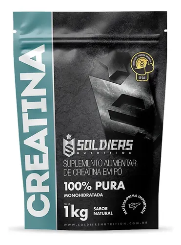 Creatina Monohidratada 1kg, Soldiers Nutrition