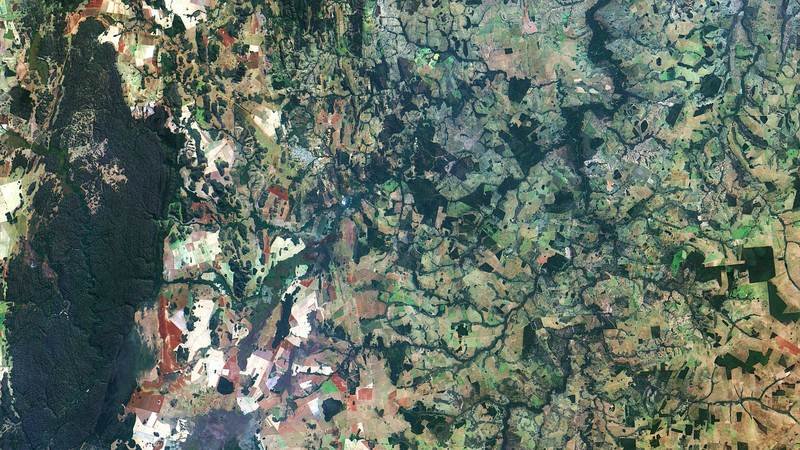Paisagem natural do município de Bonito, no Mato Grosso do Sul