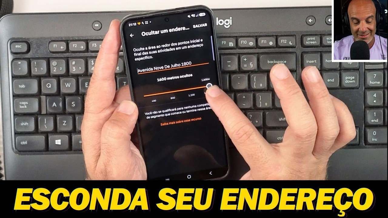 Miniatura do vídeo do canal Corrida no Ar sobre como proteger endereço e mapas de treino no Strava