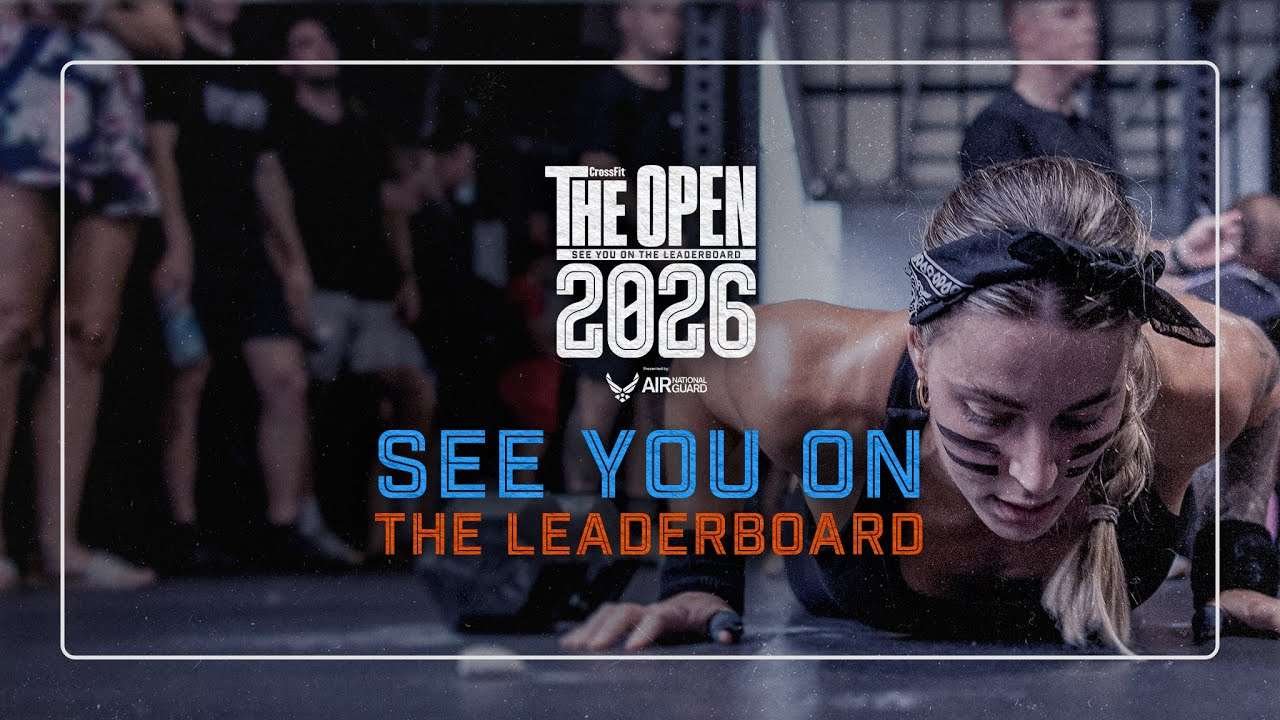 Miniatura do vídeo sobre inscrições abertas do CrossFit Open 2026