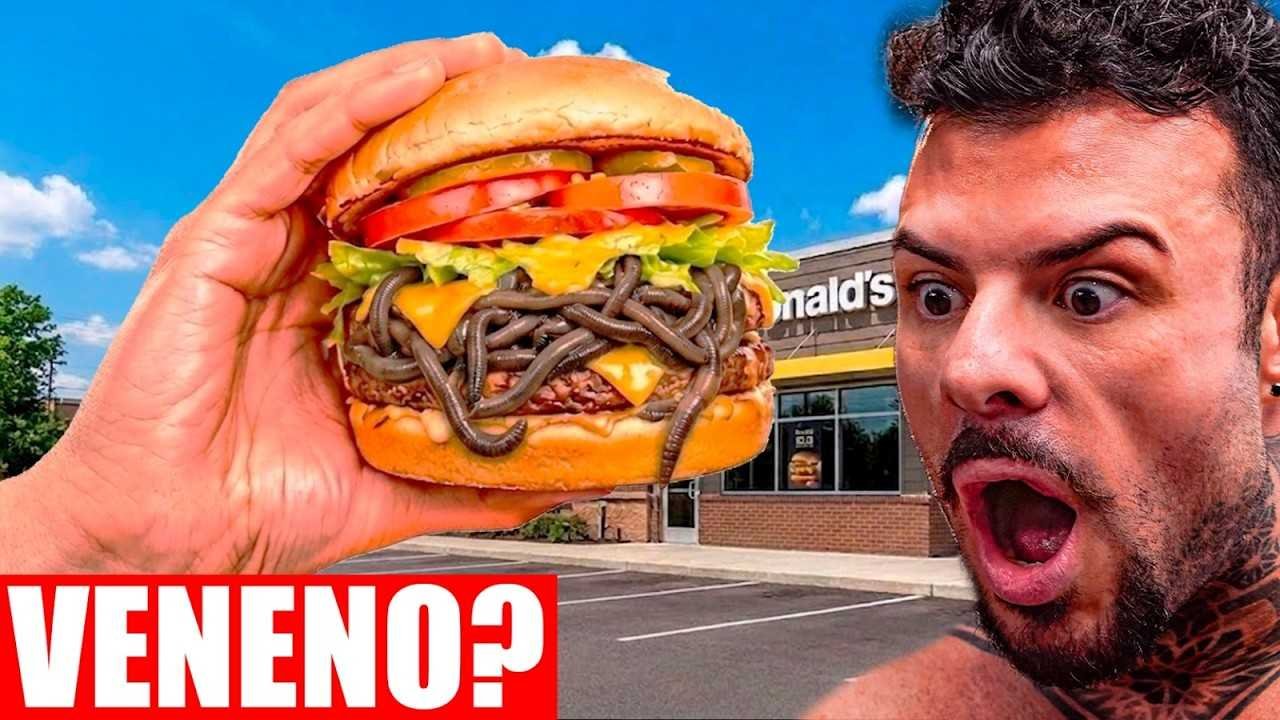 Miniatura do vídeo de Laércio Refundini reagindo a análise nutricional do McDonald's