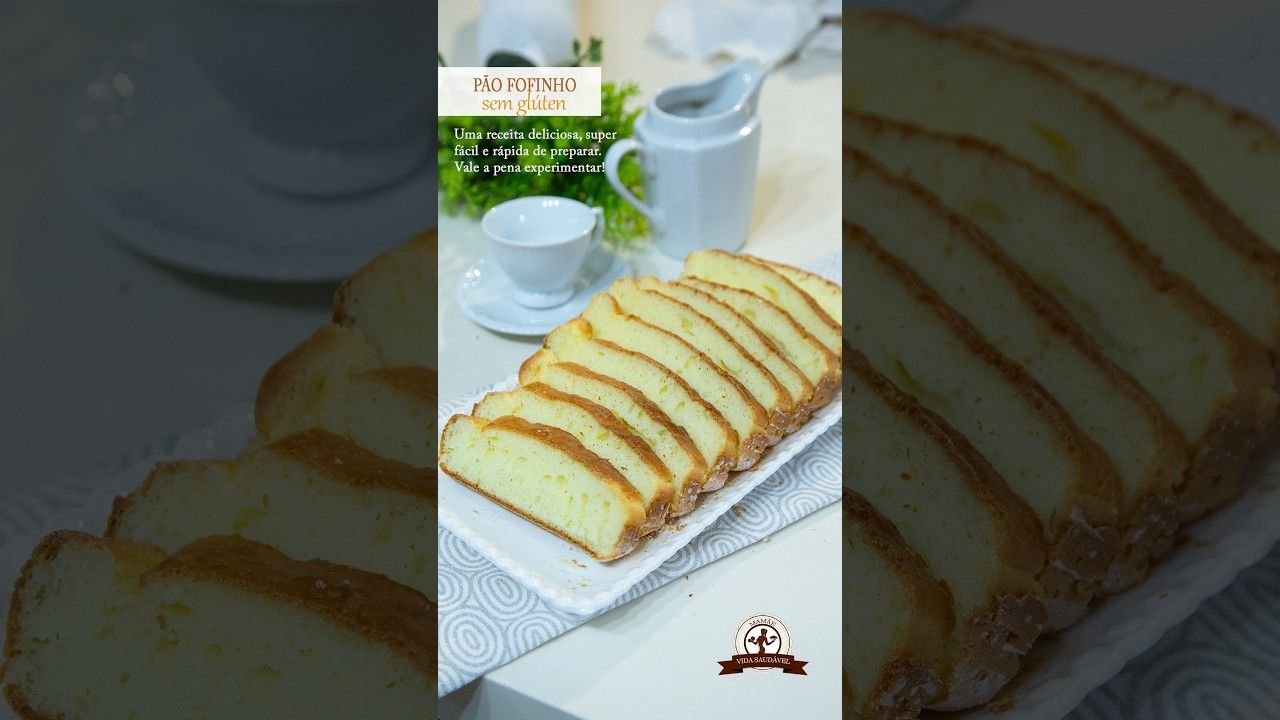 Miniatura do vídeo do canal Mamãe Vida Saudável com receita de pão sem glúten e sem farinha