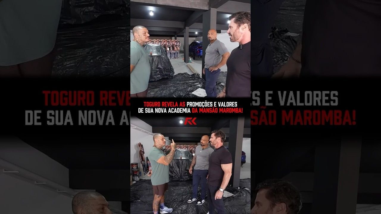 Miniatura do vídeo mostrando Toguro dentro da academia da Mansão Maromba